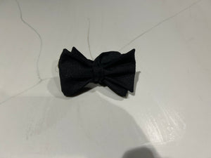 Black Lurex Butterfly Anoush Chohilli Signature Range Bow Tie