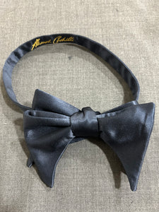 Navy Batwing Bow Tie Self Tied Anoush Chohilli