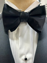 Load image into Gallery viewer, Black Butterfly Bow Tie Self Tied Anoush Chohilli
