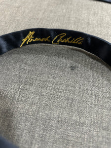 Navy Batwing Bow Tie Self Tied Anoush Chohilli