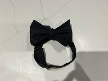 Load image into Gallery viewer, Black Lurex Butterfly Anoush Chohilli Signature Range Bow Tie
