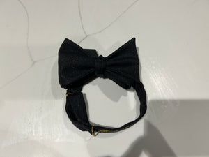 Black Lurex Butterfly Anoush Chohilli Signature Range Bow Tie